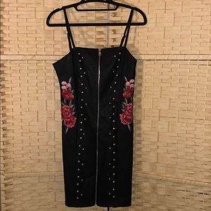 Vegan Leather Rose Mini